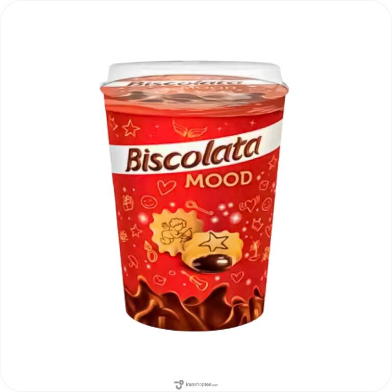 بیسکولاتا مود شکلاتی 125 گرم قرمز Biscolata Mood Choclate 125g