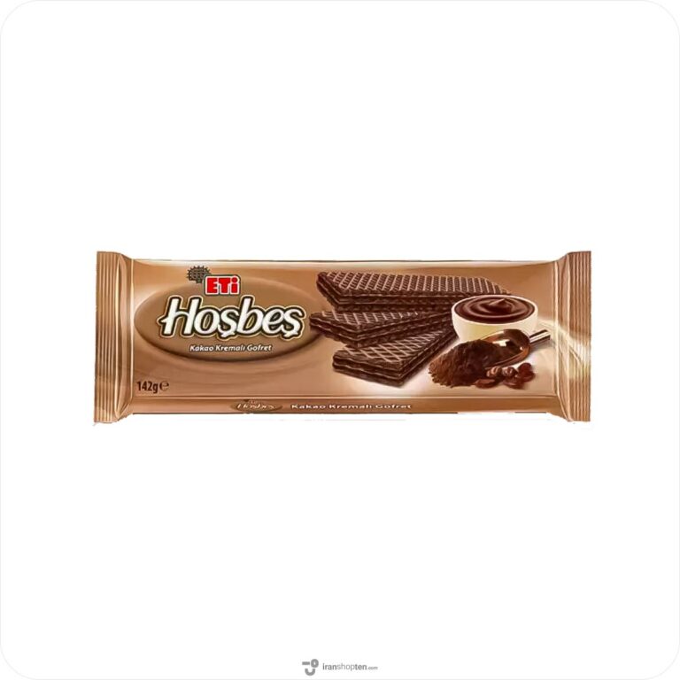 ویفر کرم کاکائویی هوش بش HosBes cocoa cream wafer