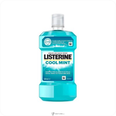 دهان شویه لیسترین LISTERINE مدل COOL MINT حجم 500 میل