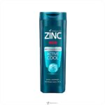 شامپو مو zinc زینک active cool مردانه ضد شوره حجم 340 میل