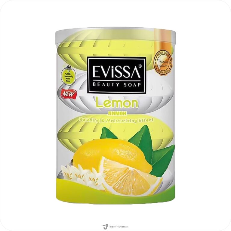 صابون لیوانی EVISSA اویسا با رایحه لیمو وزن 440گرم بسته 4 عددی