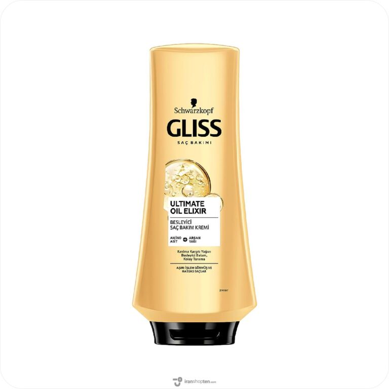 نرم کننده مو گلیس GLISS سری ULTIMATE OIL ELIXIR مناسب مو حساس و آسیب دیده 360 میل